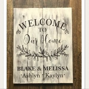 Handmade customizable decor